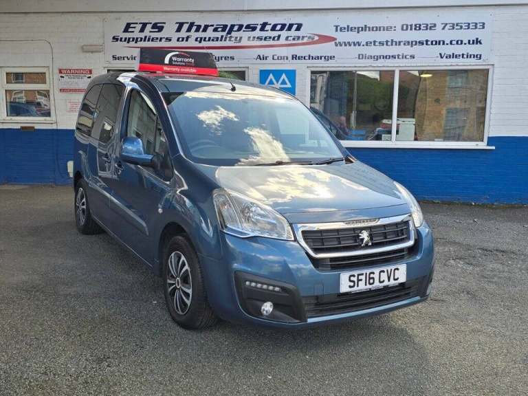 2016 Peugeot Partner 1.6l 5dr 75 BHP MPV Diesel Manual