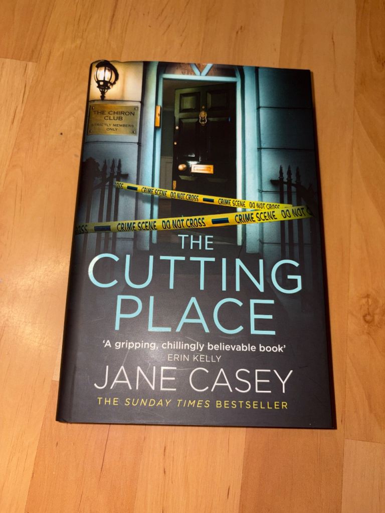 Jane Casey 'The Cutting Place' Hardcover Book