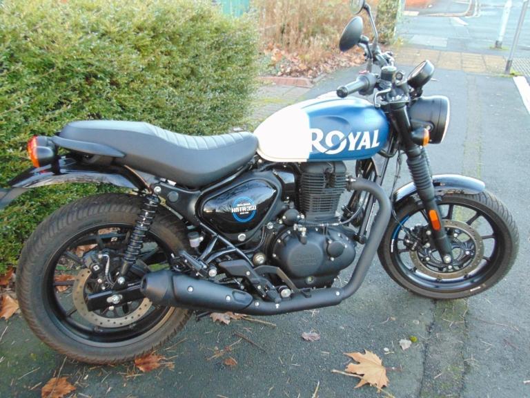 Royal Enfield Hunter 350 E5 2023 only 1229 dry miles one owner FSH superb ok A2 