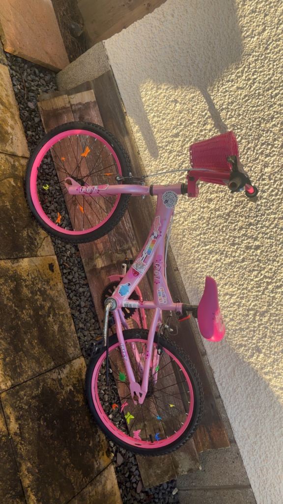 image for Girls pink bike 