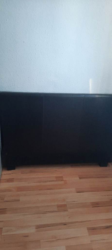 Free Brown Feux Leather Headboard