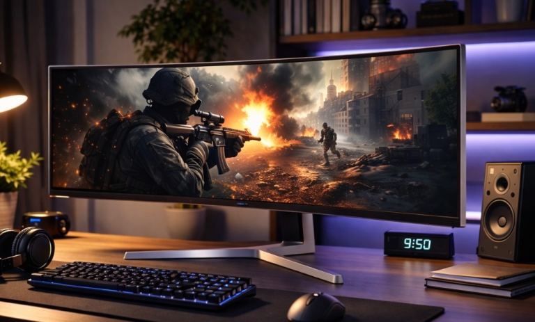 Curved Ultra Wide LED Monitor
