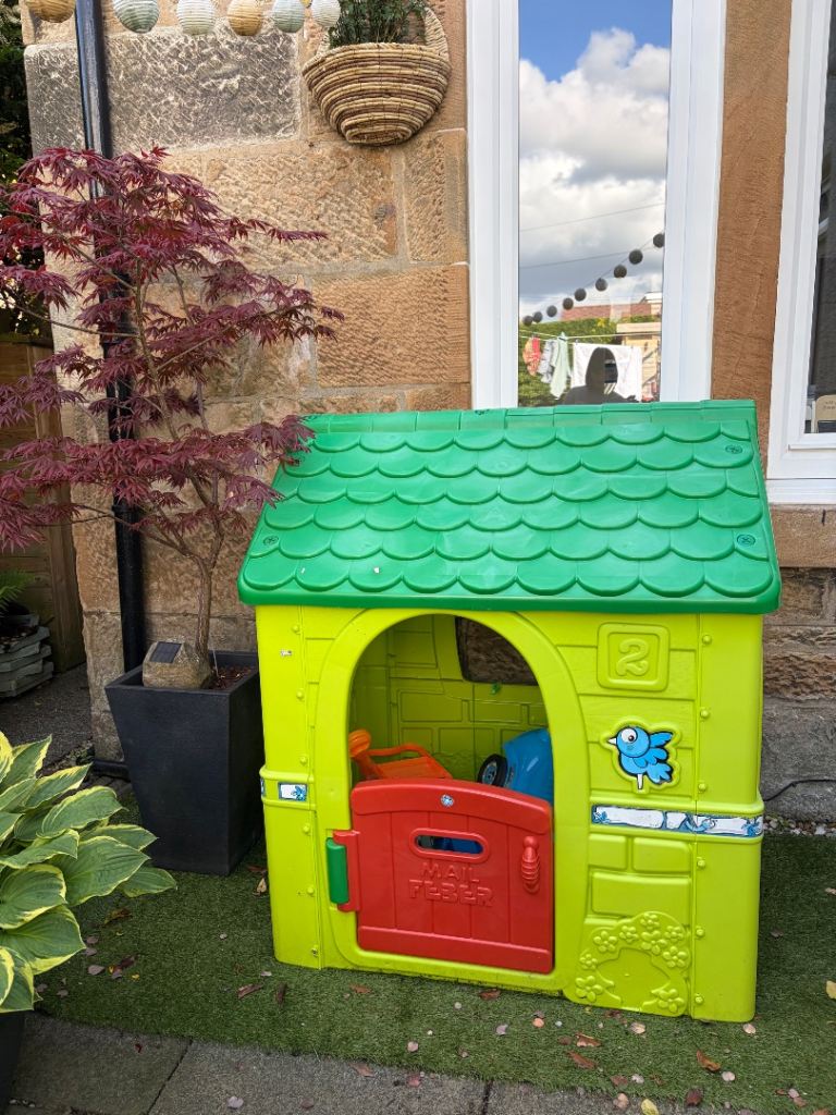 Plastic Kids Garden Playhouse 