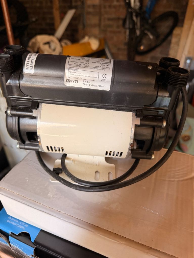 Myra shower pump 