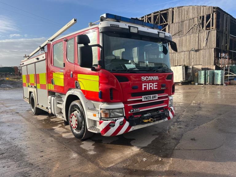 Scania P310 FIRE TRUCK, EX SOUTH YORKSHIRE, JUST ARRIVED 