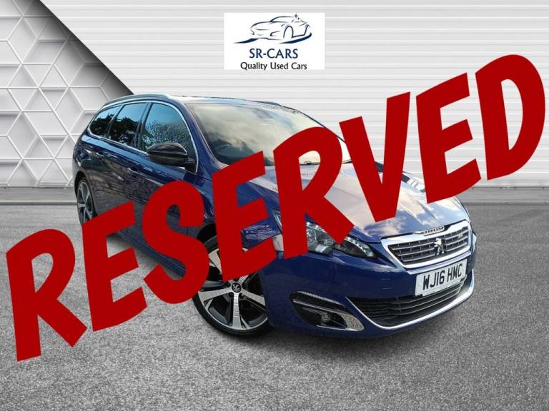 2016 16 PEUGEOT 308 SW 2.0 BLUEHDI GT LINE ESTATE 5DR DIESEL MANUAL EURO 6 (S/S)