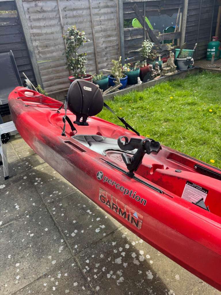 Perception Pescador 12.0 Sit-On-Top Kayak – Versatile Red 12ft