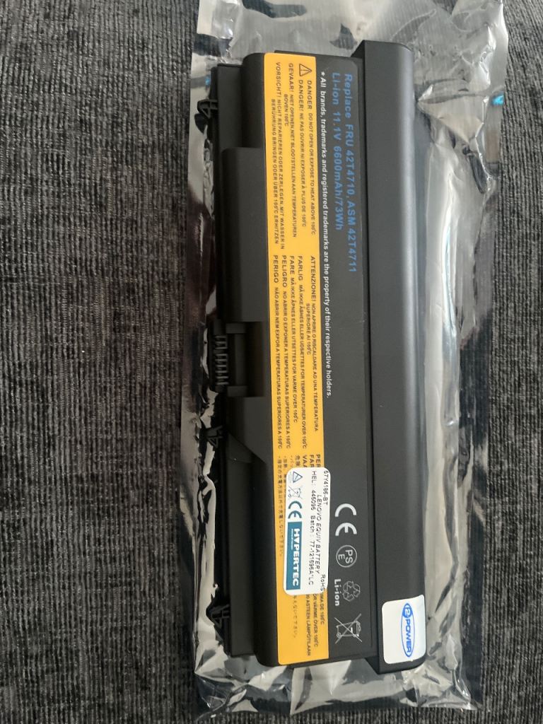 Lenovo Thinkpad Long Life Battery 