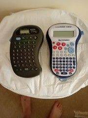 1 Dymo  Labelpoint 150 and 1 Brother P-touch 110 Label Makers – Good Condition