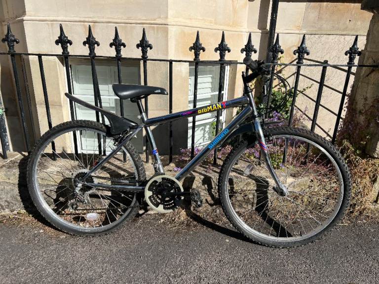 T Frame Bigman T – 26" Mountain Bike (Shimano) - Grey, Fair Condition