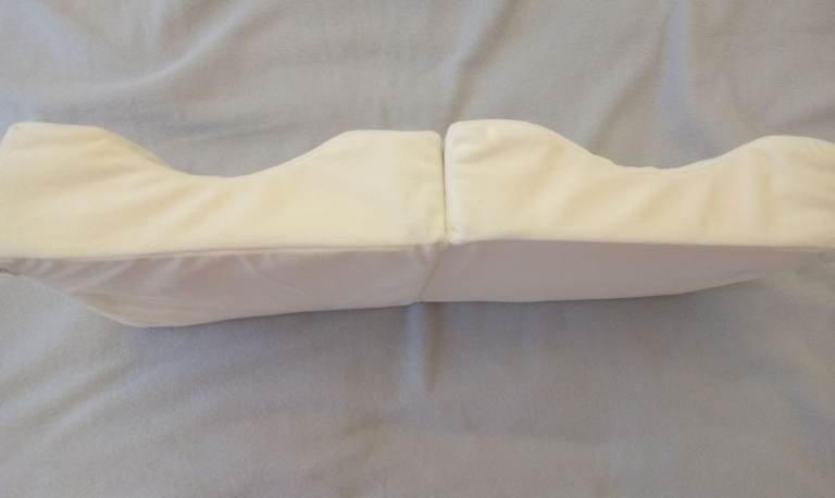 Kirkton House memory foam support pillow for legs, knees, feet etc