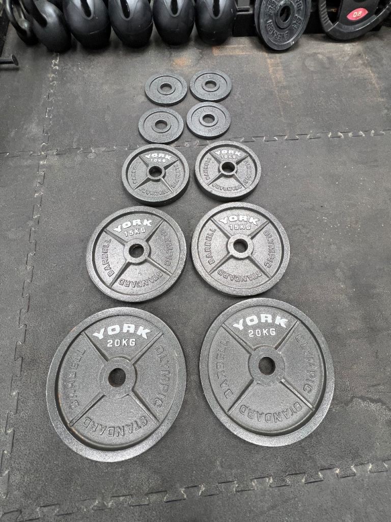 100kg York Plates - Olympic Weight Plates - Weights £200 no offers