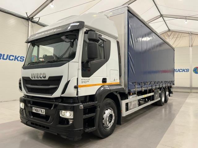 Iveco Stralis 310 6x2 Sleeper Cab Curtainsider