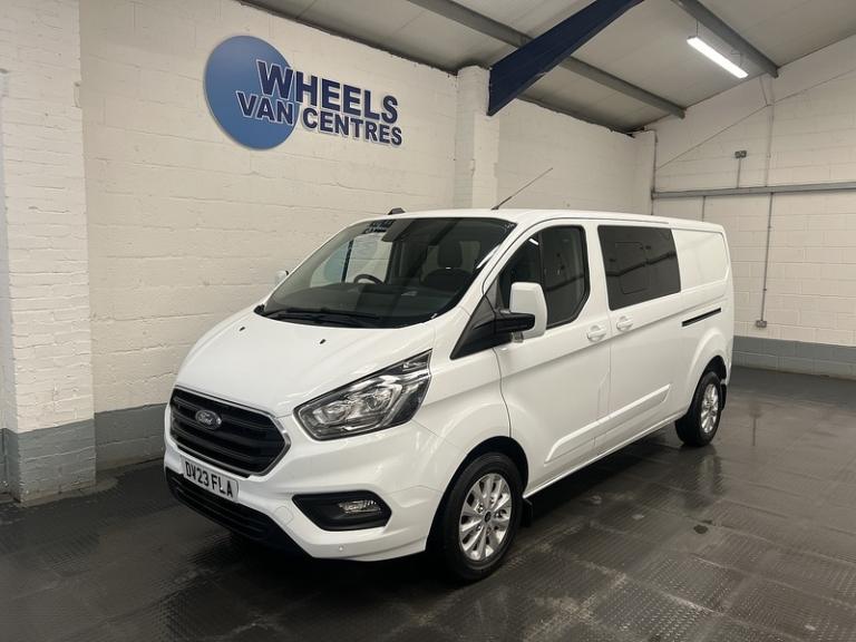 2023 Ford Transit Custom 2.0 320 EcoBlue Limited Crew Van Double Cab 5dr Diesel Manual L2 H1 Euro...