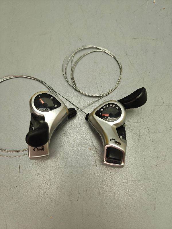 Shimano 3 x 7 speed gear shifters SL-TX50-7