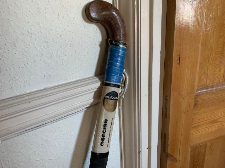 BEAUTIFUL HOCKEY STICK + 1 LOVELY BALL FROM MERCIAN OF WORCESTER-REDUCED TO £25 UNTIL 3rd  SEPTEMBER