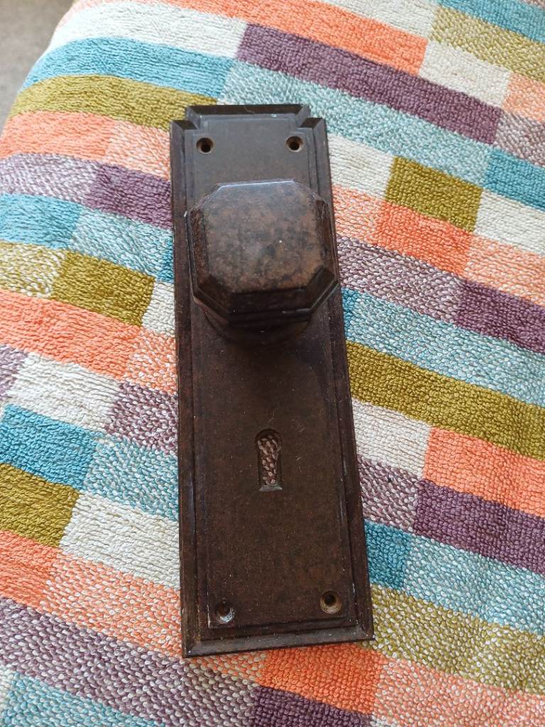 Door handles from 1920's house for sale