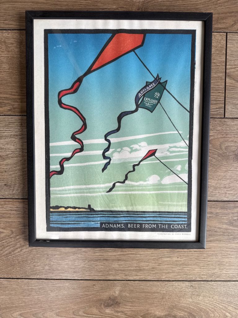 Poster in frame