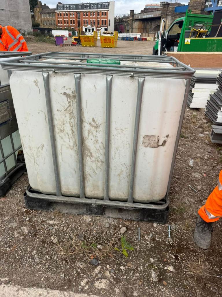 1000-litre Intermediate Bulk Container (IBC) tank