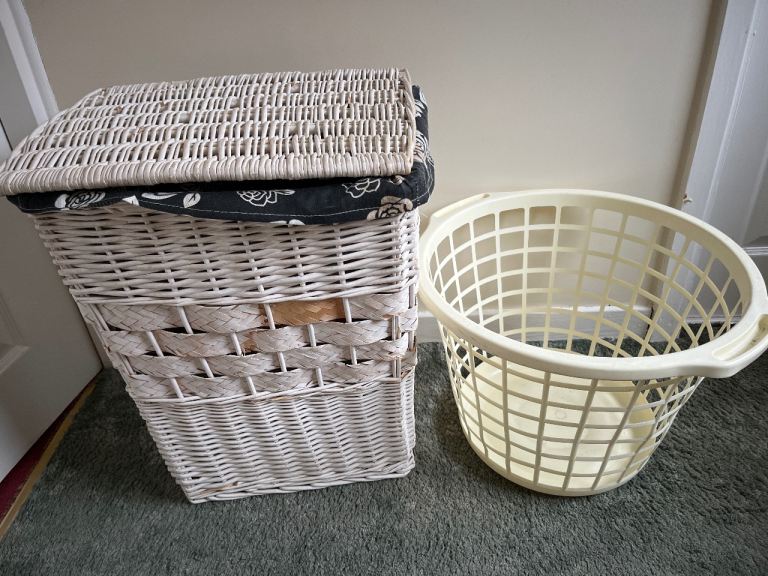 Laundry & linen baskets. 