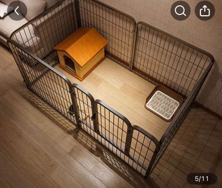 Metal Dog Crate 
