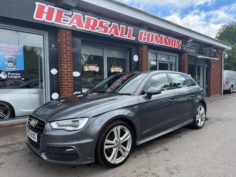 2013 63 AUDI A3 1.4 TFSI COD S LINE SPORTBACK 5DR PETROL MANUAL EURO 6 (S/S) (14