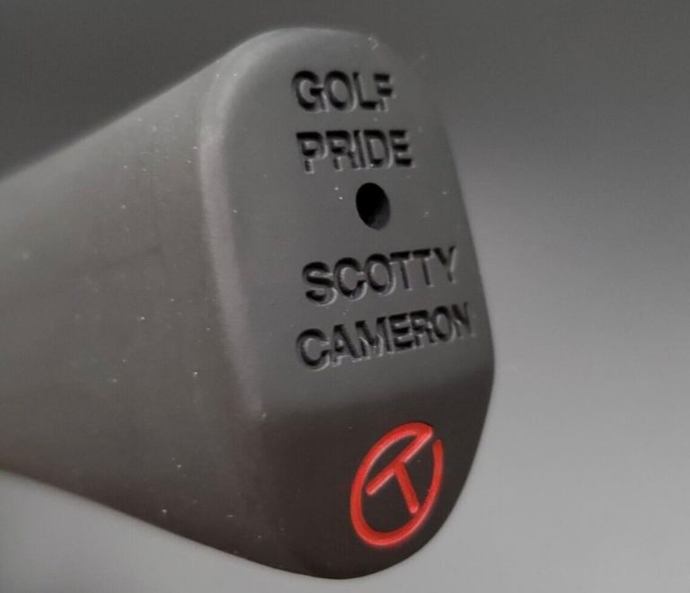 Scotty Cameron Tour Only Pistolini Circle-T Golf Putter Grip Black Red 