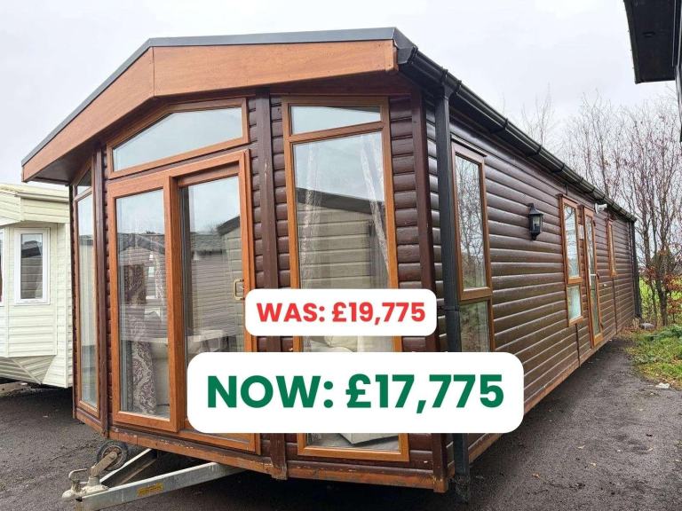 PEMBERTON ABINGDON 2 BED WOOD CABIN | STATIC CARAVAN FOR OFF SITE SALE