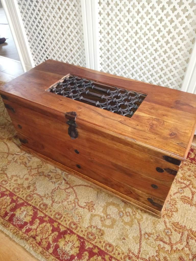 wooden storage box 