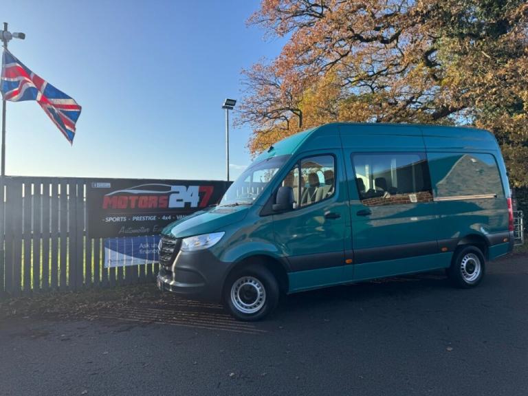  Mercedes-Benz Sprinter SPRINTER 2.1L 314CDI 3.5t H2 L2 RWD WINDOW COMBI CREW