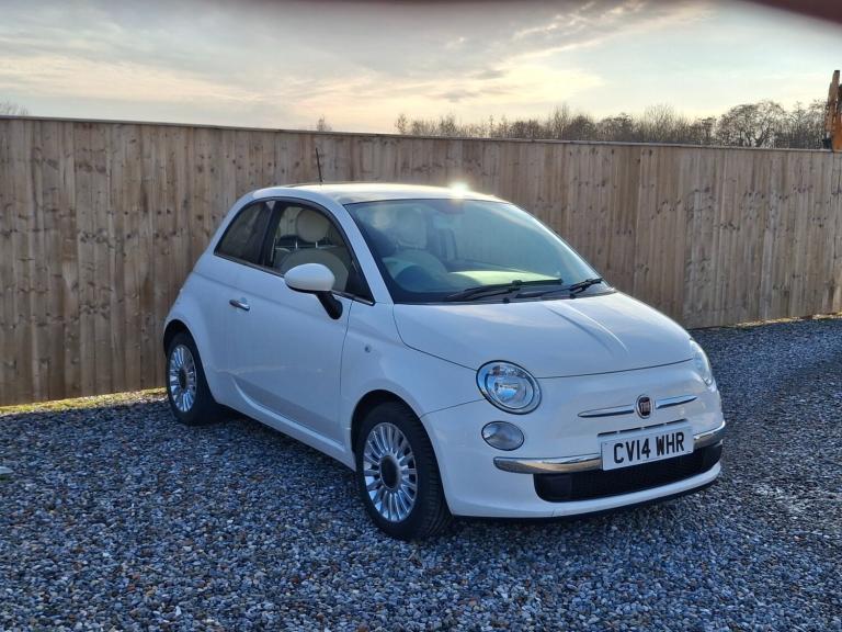 2014 Fiat 500 1.2 Lounge 3dr [Start Stop] HATCHBACK Petrol Manual
