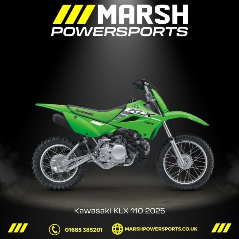 KLX 110 R 2025 Model - Kawasaki Main Dealer - Reserve NOW