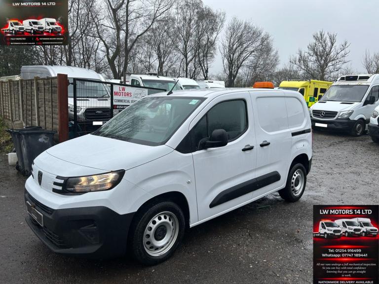 PEUGEOT PARTNER 1.5 HDI PROFESSIONAL PLUS STANDED L1H1 PANEL VAN 2025 25 REG