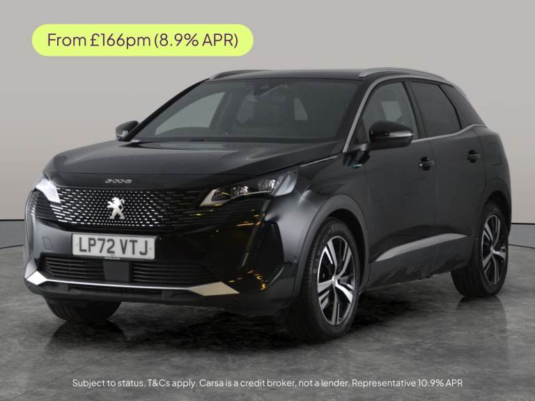 2023 Peugeot 3008 1.6 Hybrid4 300 GT Line 5dr e-EAT8 HATCHBACK PETROL/ELECTRIC Automatic