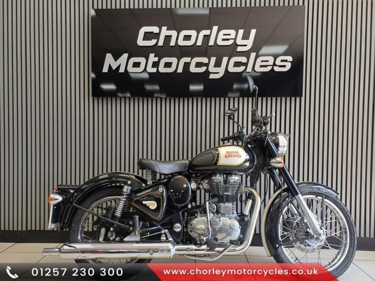 2016 Royal Enfield Bullit Classic 500cc Black, 4120 miles