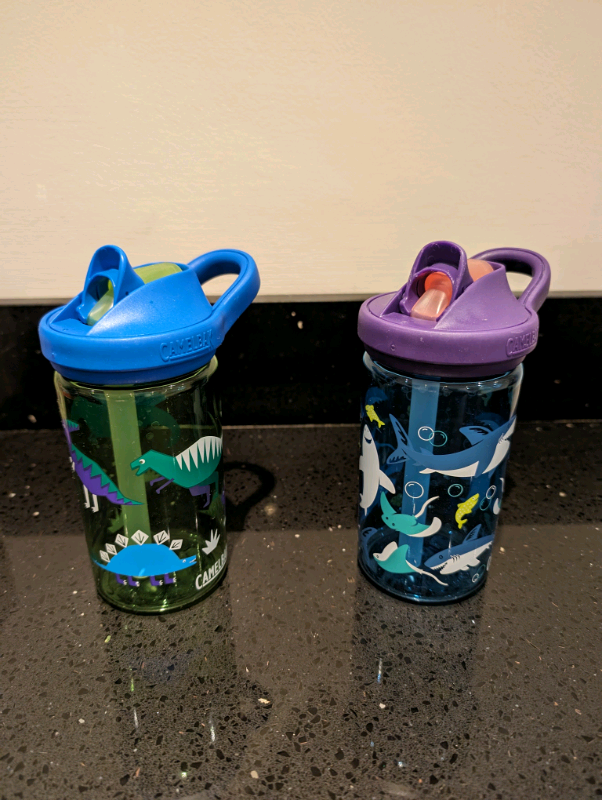 2x Camelbak childrens water bottles