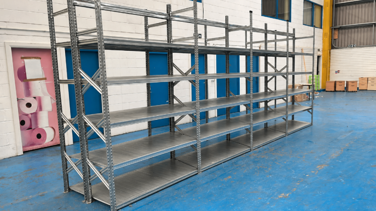 Galvanised Metal Shelving / Racking Heavy Duty Shelves