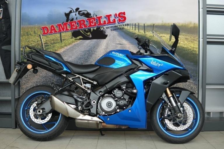 2022 SUZUKI GSX-S1000 GT+ BLUE MOTORCYCLE