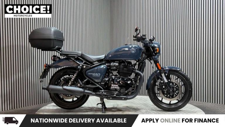 Royal Enfield Shotgun 2025 ONLY 2K GREAT CONDITION MOT 2028 LARGE TOP BOX