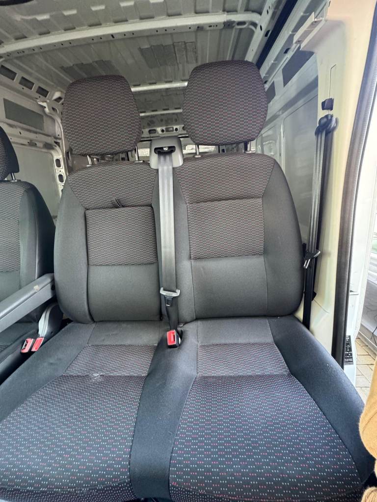 Peugeot Boxer Citroen Relay Fiat Ducato Double Front Passenger Seat 2014-2024