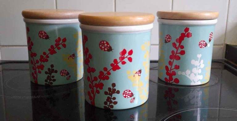 Three Whittard of Chelsea Ceramic Storage Containers