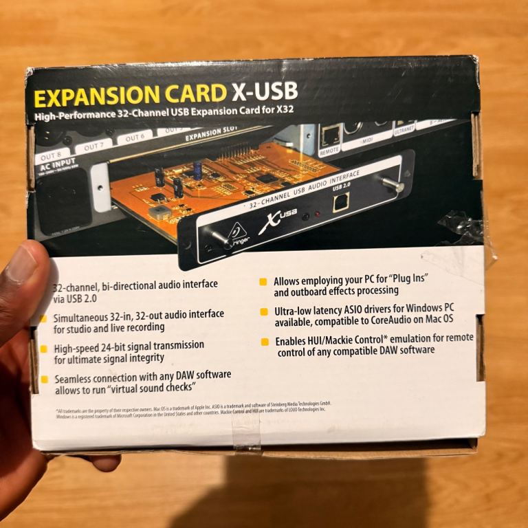 Behringer X-USB X32 Expansion Card 