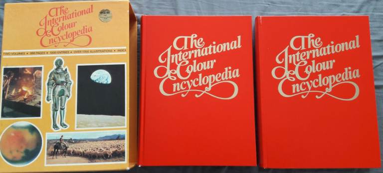 International Colour Encyclopaedia Books/book – post or collect