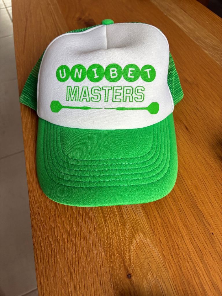 Unibet Masters Green and White Trucker Cap – Good Condition
