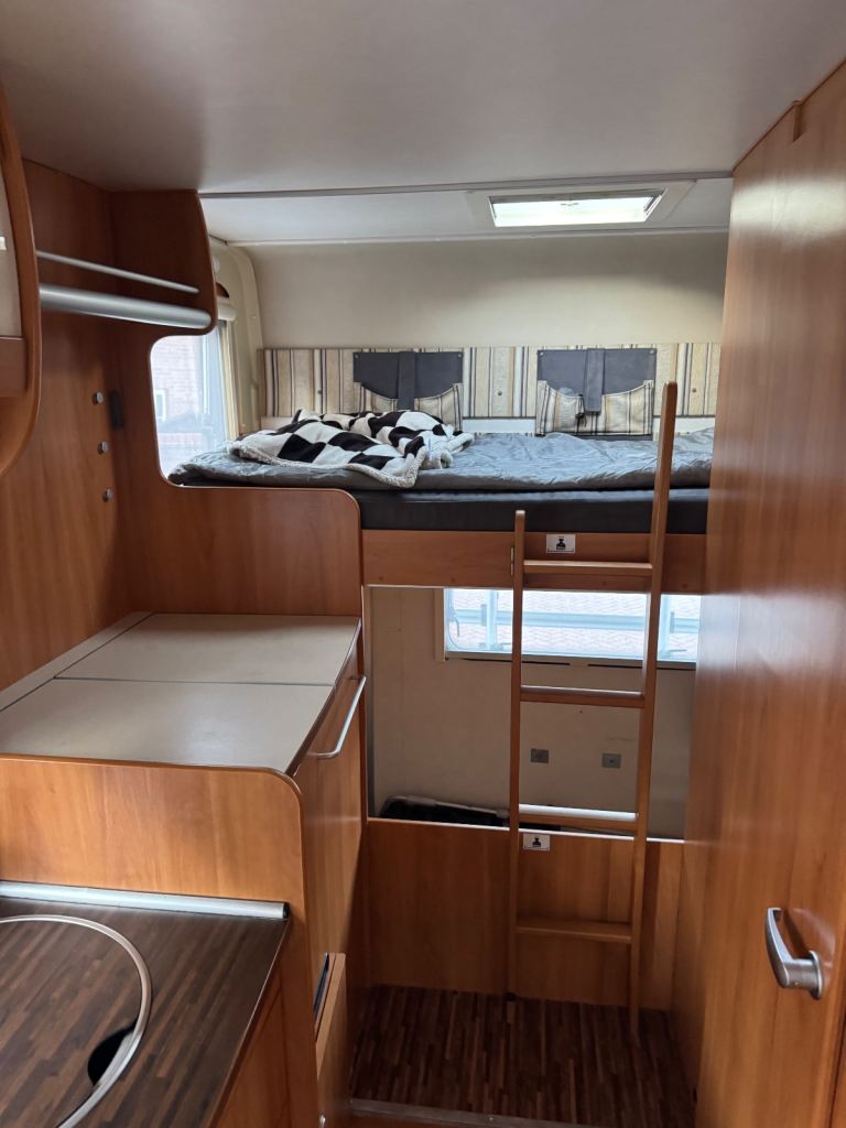 Ford transit hymer motorhome 6berth garage, awning/bike rack