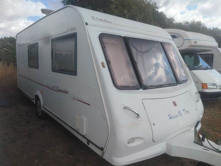 2005 elddis caravan 4 berth 