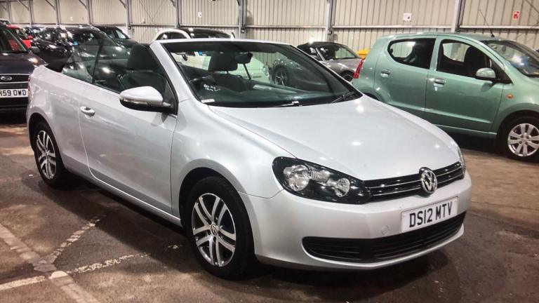 2012 Volkswagen Golf 1.6 TDI BlueMotion Tech S 2dr CONVERTIBLE Diesel Manual