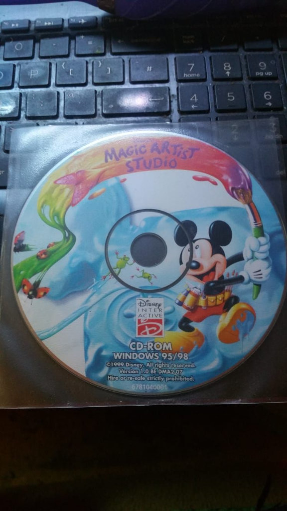 Disney Magic art studio CD-Rom