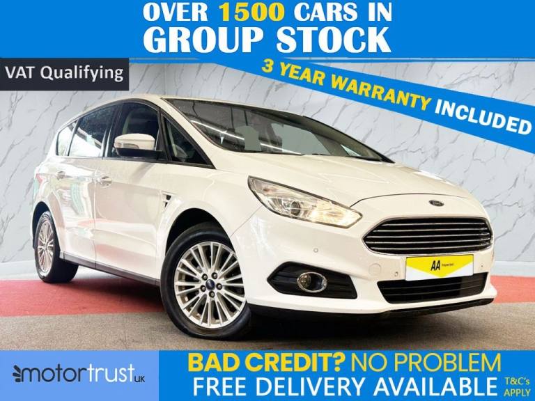 2019 Ford S-Max 2.0 EcoBlue Zetec MPV 5dr Diesel Manual Euro 6 (s/s) (120 ps) MPV Diesel Manual