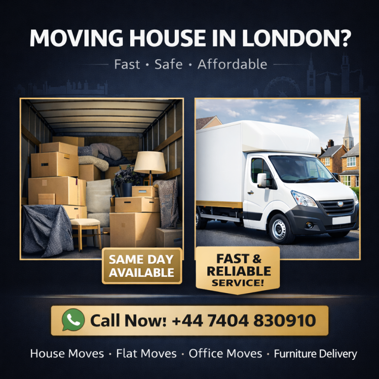 CHEAP Man & Van London | House Moves | Same Day | Call Now